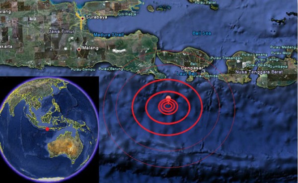 earthquake-map-bali